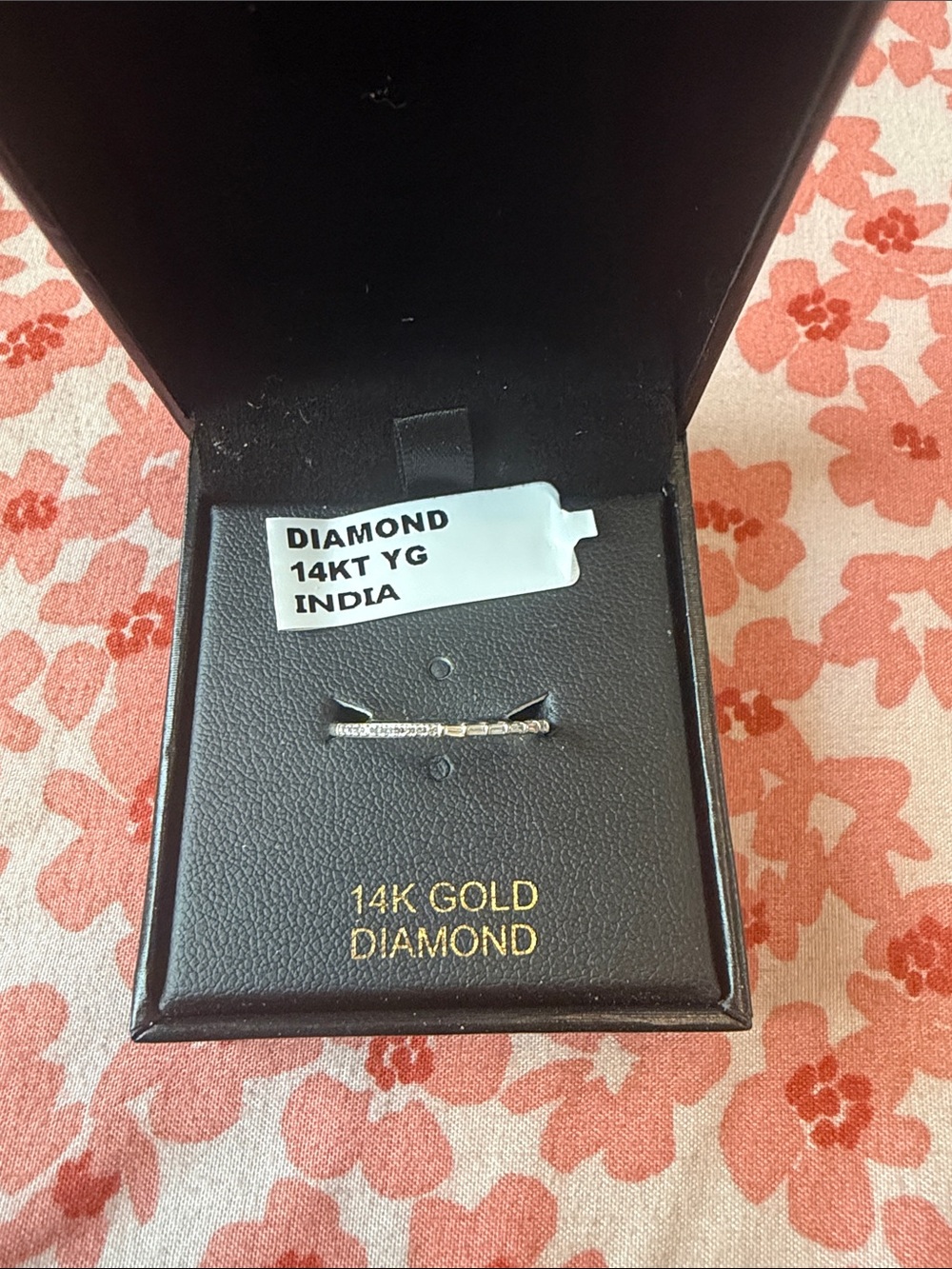 14K Yellow Gold Diamond Ring - Yellow Gold